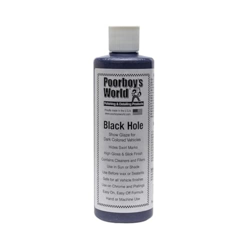 Poorboy's World Black Hole Show Glaze for Dark Vehicles