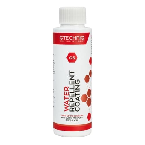 Gtechniq G5 Water Repellent Coating for Glass & Perspex, 3.4 fl oz