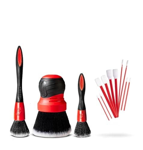 Adam's Polishes Interior Detailing Brush Kit (4-Item)