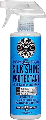 Chemical Guys Silk Shine Vinyl, Rubber & Trim Dressing, 16 oz