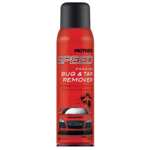 Mothers Speed Foaming Bug & Tar Remover, 18.5 oz Aerosol (16719)