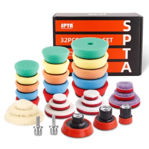 SPTA 32-Piece Mini Polishing Pad Kit