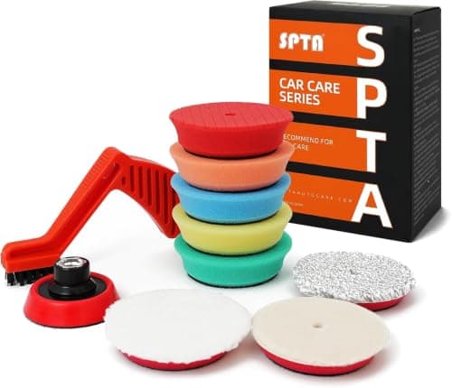 SPTA 11-Piece 3 in Drill Polishing Pad Kit