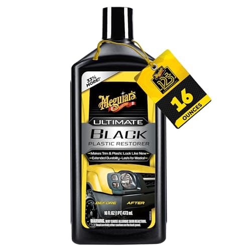 Meguiar's Ultimate Black Plastic Restorer, 16 oz
