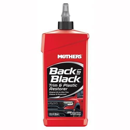 Mothers Back-to-Black Trim & Plastic Restorer, 12 oz (06112)