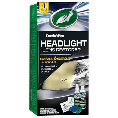 Turtle Wax Headlight Restoration Kit for Cars, Trucks & SUVs