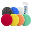 Chemical Guys Hex-Logic Buffing Pad Kit (8-Piece)