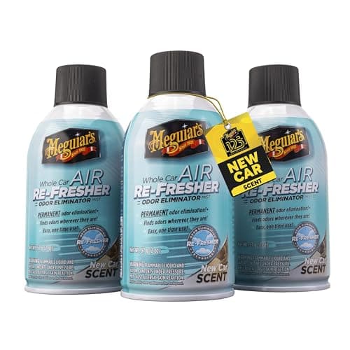Meguiar's Whole Car Air Refresher Odor Fighting Mist, New Car Scent, 2 oz